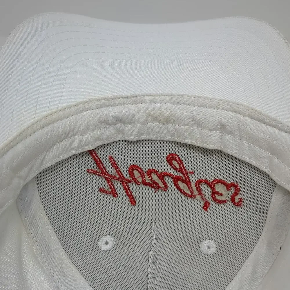 Wawa 5 Panel White One Size Hoagies Red Rope Script Snapback Polyester Hat
